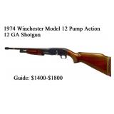 1974 Winchester Model 12 Pump Action 12 GA Shotgun