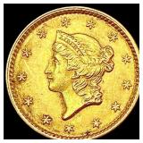 1851 Rare Gold Dollar CLOSELY UNCIRCULATED