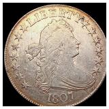 1807 Draped Bust Half Dollar LIGHTLY CIRCULATED