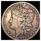 1884-S Morgan Silver Dollar NICELY CIRCULATED