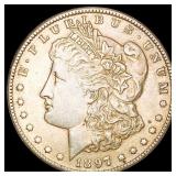 1897-S Morgan Silver Dollar CLOSELY UNCIRCULATED