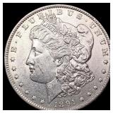 1891-S Morgan Silver Dollar UNCIRCULATED