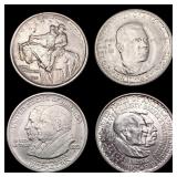 1923-1952 Commemorative Half Dollar Lot [4 Coins]