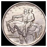 1925 Stone Mountain Half Dollar CLOSELY UNCIRCULAT