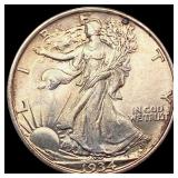 1934 Walking Liberty Half Dollar UNCIRCULATED