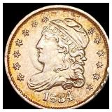 1834 Capped Bust Nickel CLOSELY UNCIRCULATED