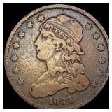 1834 Capped Bust Quarter NICELY CIRCULATED