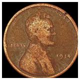 1914-D Wheat Cent NICELY CIRCULATED