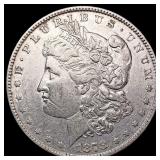 1878 Morgan Silver Dollar NEARLY UNCIRCULATED