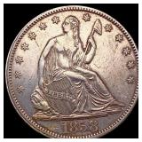 1858 Seated Liberty Half Dollar UNCIRCULATED