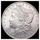 1887 Morgan Silver Dollar UNCIRCULATED