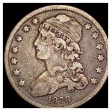 1838 Capped Bust Quarter NICELY CIRCULATED