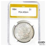 1884 Morgan Silver Dollar PGA MS64+