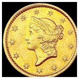 1852 Rare Gold Dollar CLOSELY UNCIRCULATED