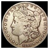 1890-CC Morgan Silver Dollar LIGHTLY CIRCULATED