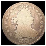 1807 Draped Bust Quarter NICELY CIRCULATED