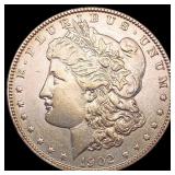 1902 Morgan Silver Dollar CLOSELY UNCIRCULATED