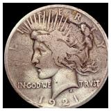 1921 Silver Peace Dollar NICELY CIRCULATED