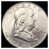 1949 Franklin Half Dollar CHOICE BU