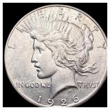 1926-S Silver Peace Dollar UNCIRCULATED