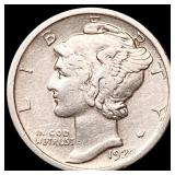 1920-D Mercury Dime CLOSELY UNCIRCULATED