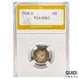 1908-D Barber Dime PGA MS63