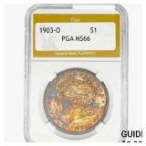 1903-O Morgan Silver Dollar PGA MS66