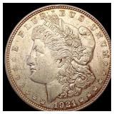 1921-D Morgan Silver Dollar CLOSELY UNCIRCULATED