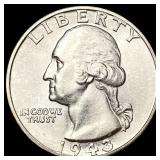 1943-S Washington Silver Quarter UNCIRCULATED