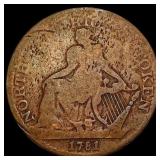 1781 Commerce Token NICELY CIRCULATED