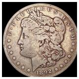 1892-CC Morgan Silver Dollar NICELY CIRCULATED