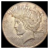 1926 Silver Peace Dollar CLOSELY UNCIRCULATED