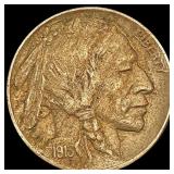 1915-D Buffalo Nickel NEARLY UNCIRCULATED