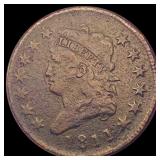 1811 Classic Head Large Cent LIGHTLY CIRCULATED