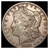 1901 Morgan Silver Dollar LIGHTLY CIRCULATED