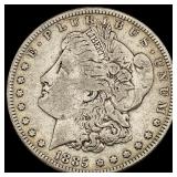 1885-S Morgan Silver Dollar ABOUT UNCIRCULATED