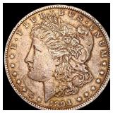 1894-O Morgan Silver Dollar NEARLY UNCIRCULATED