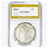 1903 Morgan Silver Dollar PGA MS64