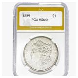 1889 Morgan Silver Dollar PGA MS64+