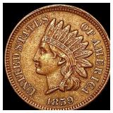 1859 Indian Head Cent CLOSELY UNCIRCULATED