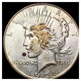 1926 Silver Peace Dollar CLOSELY UNCIRCULATED