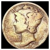 1921 Mercury Dime NICELY CIRCULATED