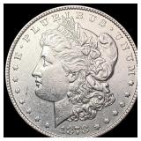 1878-S Morgan Silver Dollar CLOSELY UNCIRCULATED