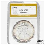 1998 Silver Eagle PGA MS70