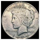 1934-S Silver Peace Dollar NEARLY UNCIRCULATED