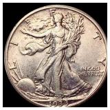 1933-S Walking Liberty Half Dollar CLOSELY UNCIRCU