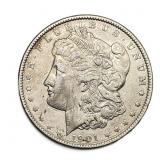 1901 Morgan Silver Dollar