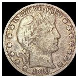 1910-S Barber Half Dollar LIGHTLY CIRCULATED