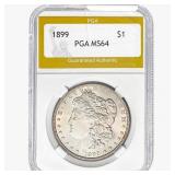 1899 Morgan Silver Dollar PGA MS64