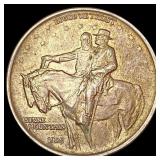 1925 Stone Mountain Half Dollar CHOICE AU